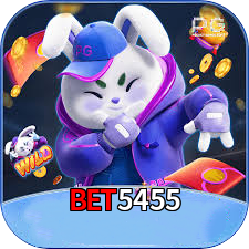 Imagem promocional da BET5455 mostrando a plataforma e suas vantagens